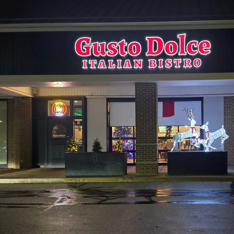 Welcome To Gusto Dolce Italian Bistro